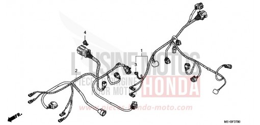 FAISCEAU SECONDAIRE NSA700A8 de 2008